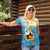 Antigua and Barbuda Christmas Women Polo Shirt Chilling Santa - Wonder Print Shop