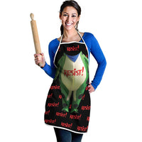 Resist Portland Frog Apron Funny Political Costume - Wonder Print Shop