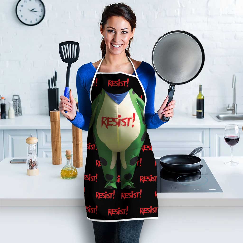 Resist Portland Frog Apron Funny Political Costume - Wonder Print Shop