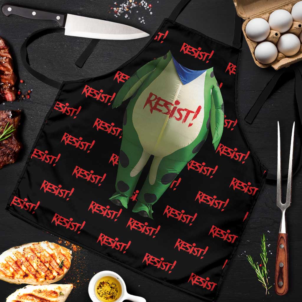 Resist Portland Frog Apron Funny Political Costume - Wonder Print Shop