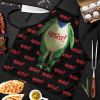 Resist Portland Frog Apron Funny Political Costume - Wonder Print Shop