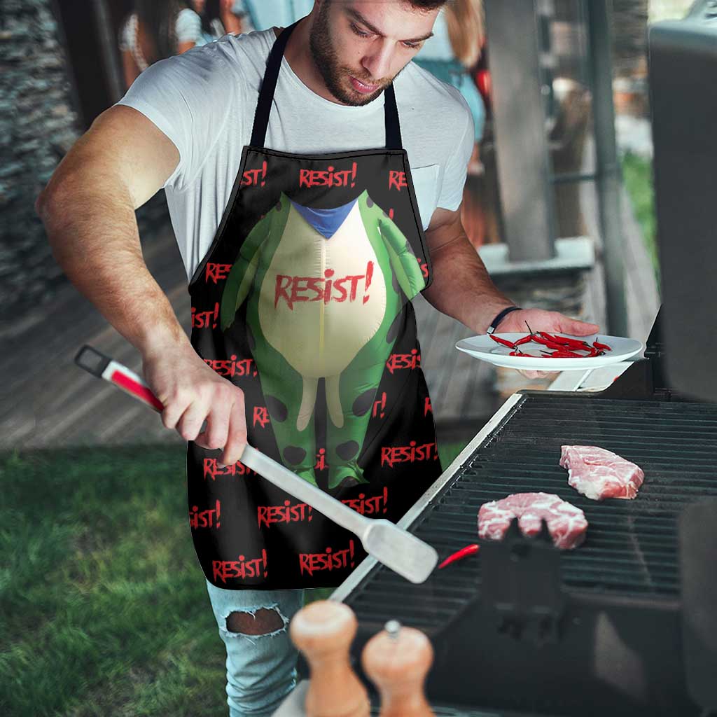 Resist Portland Frog Apron Funny Political Costume - Wonder Print Shop