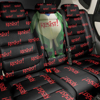 Resist Portland Frog Back Car Seat Cover Funny Political Costume - Wonder Print Shop