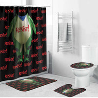 Resist Portland Frog Bathroom Set Funny Political Costume - Wonder Print Shop