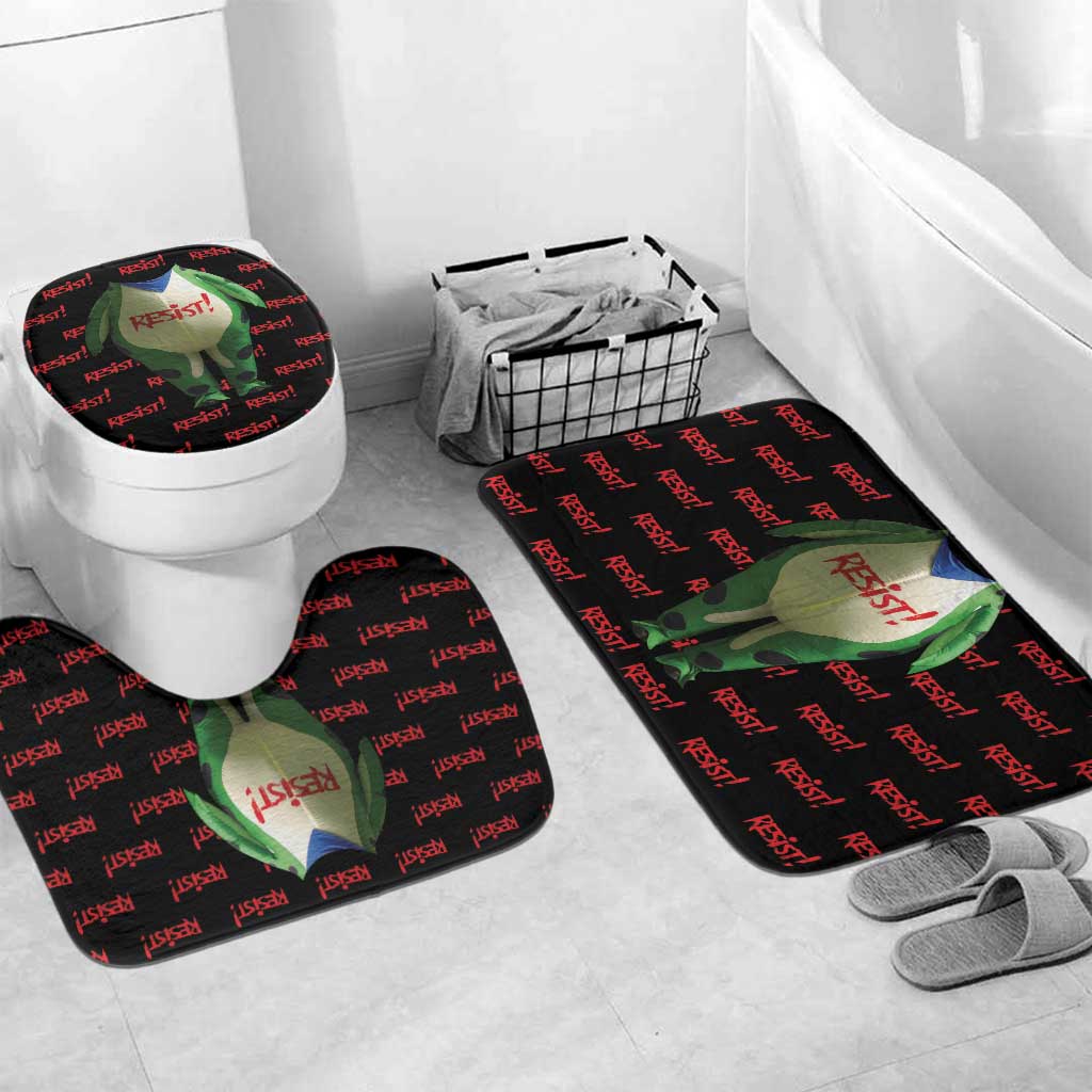 Resist Portland Frog Bathroom Set Funny Political Costume - Wonder Print Shop