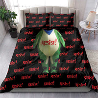 Resist Portland Frog Bedding Set Funny Political Costume - Wonder Print Shop