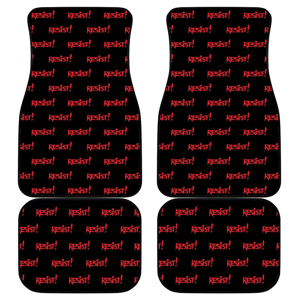 Resist Portland Frog Car Mats Funny Political Costume - Wonder Print Shop