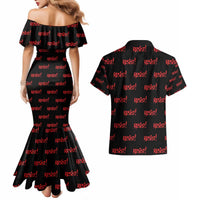 Resist Portland Frog Couples Matching Mermaid Dress and Hawaiian Shirt Funny Political Costume - Wonder Print Shop