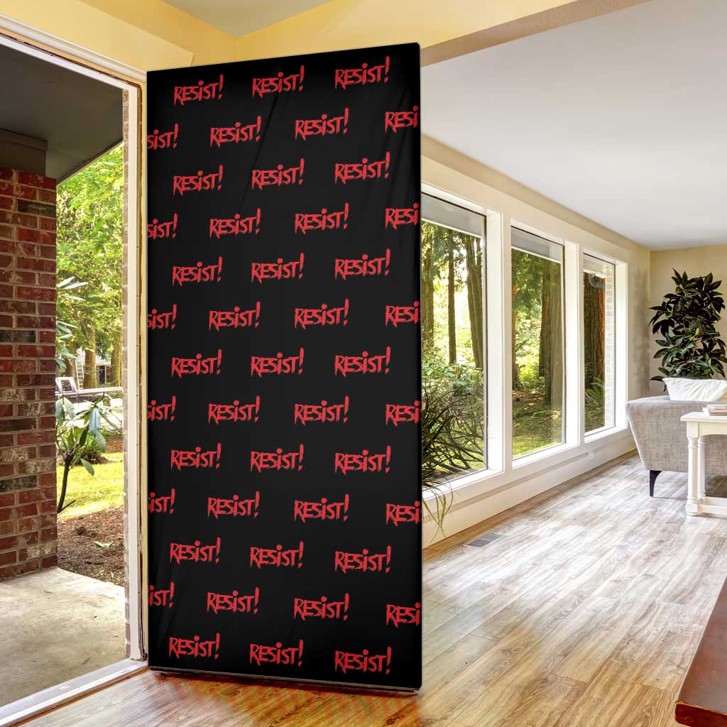 Resist Portland Frog Door Cover Funny Political Costume - Wonder Print Shop