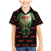 Resist Portland Frog Family Matching Mermaid Dress and Hawaiian Shirt Funny Political Costume - Wonder Print Shop