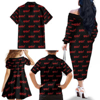 Resist Portland Frog Family Matching Off The Shoulder Long Sleeve Dress and Hawaiian Shirt Funny Political Costume - Wonder Print Shop