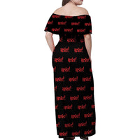 Resist Portland Frog Family Matching Off Shoulder Maxi Dress and Hawaiian Shirt Funny Political Costume - Wonder Print Shop