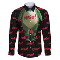 Resist Portland Frog Family Matching Puletasi and Hawaiian Shirt Funny Political Costume - Wonder Print Shop