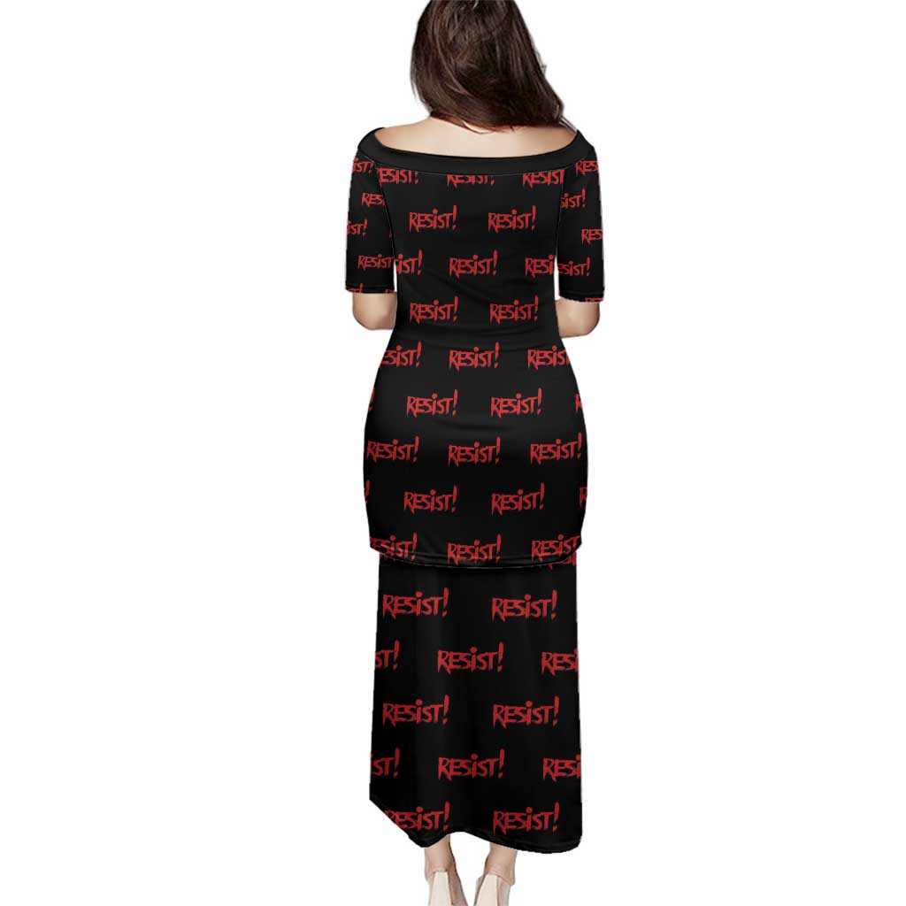 Resist Portland Frog Family Matching Puletasi and Hawaiian Shirt Funny Political Costume - Wonder Print Shop