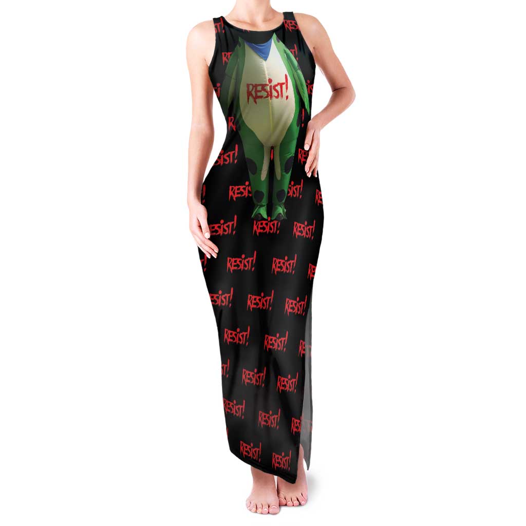 Resist Portland Frog Family Matching Tank Maxi Dress and Hawaiian Shirt Funny Political Costume - Wonder Print Shop