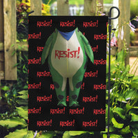 Resist Portland Frog Garden Flag Funny Political Costume - Wonder Print Shop