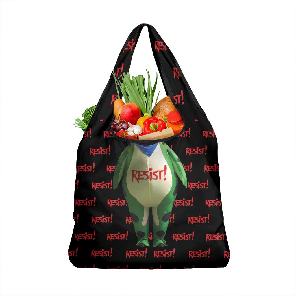 Resist Portland Frog Grocery Bag Funny Political Costume - Wonder Print Shop