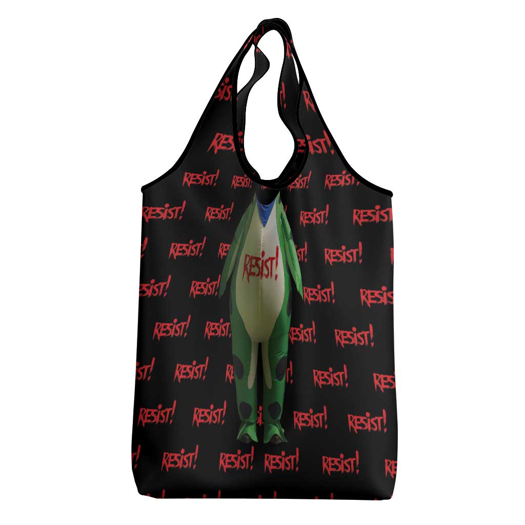 Resist Portland Frog Grocery Bag Funny Political Costume - Wonder Print Shop
