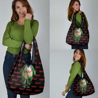 Resist Portland Frog Grocery Bag Funny Political Costume - Wonder Print Shop