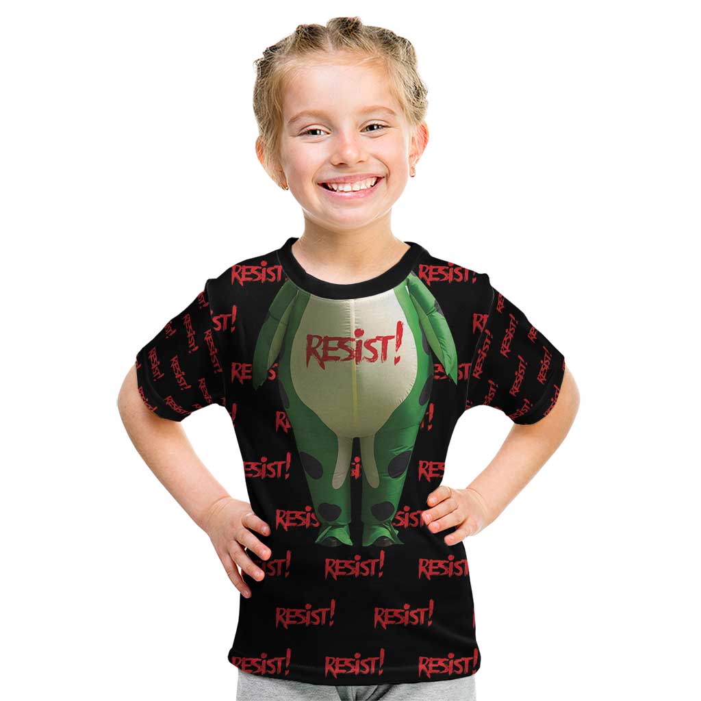 Resist Portland Frog Kid T Shirt Funny Political Costume - Wonder Print Shop