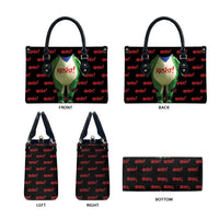 Resist Portland Frog Leather Bag Funny Political Costume - Wonder Print Shop