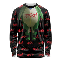 Resist Portland Frog Long Sleeve Shirt Funny Political Costume - Wonder Print Shop