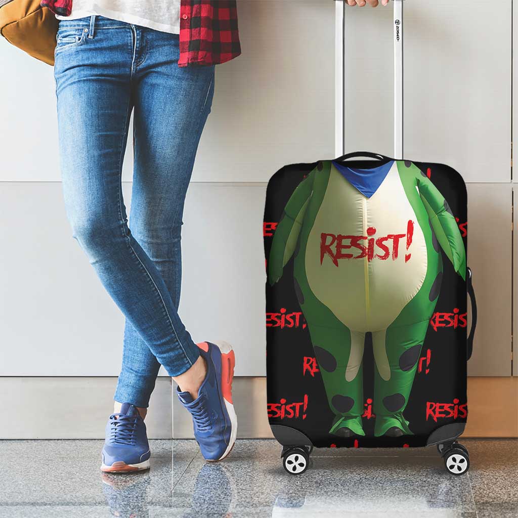 Resist Portland Frog Luggage Cover Funny Political Costume - Wonder Print Shop