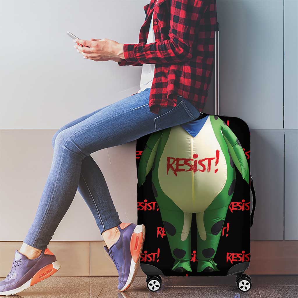 Resist Portland Frog Luggage Cover Funny Political Costume - Wonder Print Shop