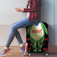 Resist Portland Frog Luggage Cover Funny Political Costume - Wonder Print Shop