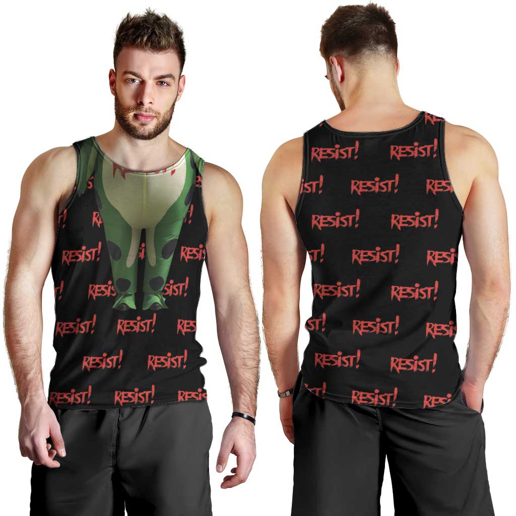 Resist Portland Frog Men Tank Top Funny Political Costume - Wonder Print Shop