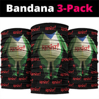 Resist Portland Frog Neck Gaiter Funny Political Costume - Wonder Print Shop