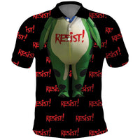 Resist Portland Frog Polo Shirt Funny Political Costume - Wonder Print Shop