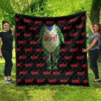 Resist Portland Frog Quilt Funny Political Costume - Wonder Print Shop