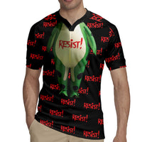 Resist Portland Frog Rugby Jersey Funny Political Costume - Wonder Print Shop