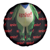 Resist Portland Frog Spare Tire Cover Funny Political Costume - Wonder Print Shop