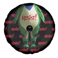 Resist Portland Frog Spare Tire Cover Funny Political Costume - Wonder Print Shop