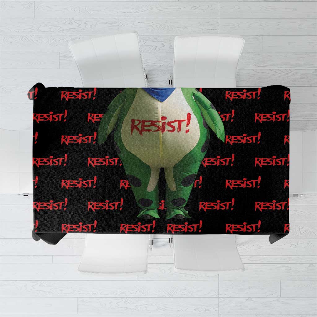 Resist Portland Frog Tablecloth Funny Political Costume - Wonder Print Shop