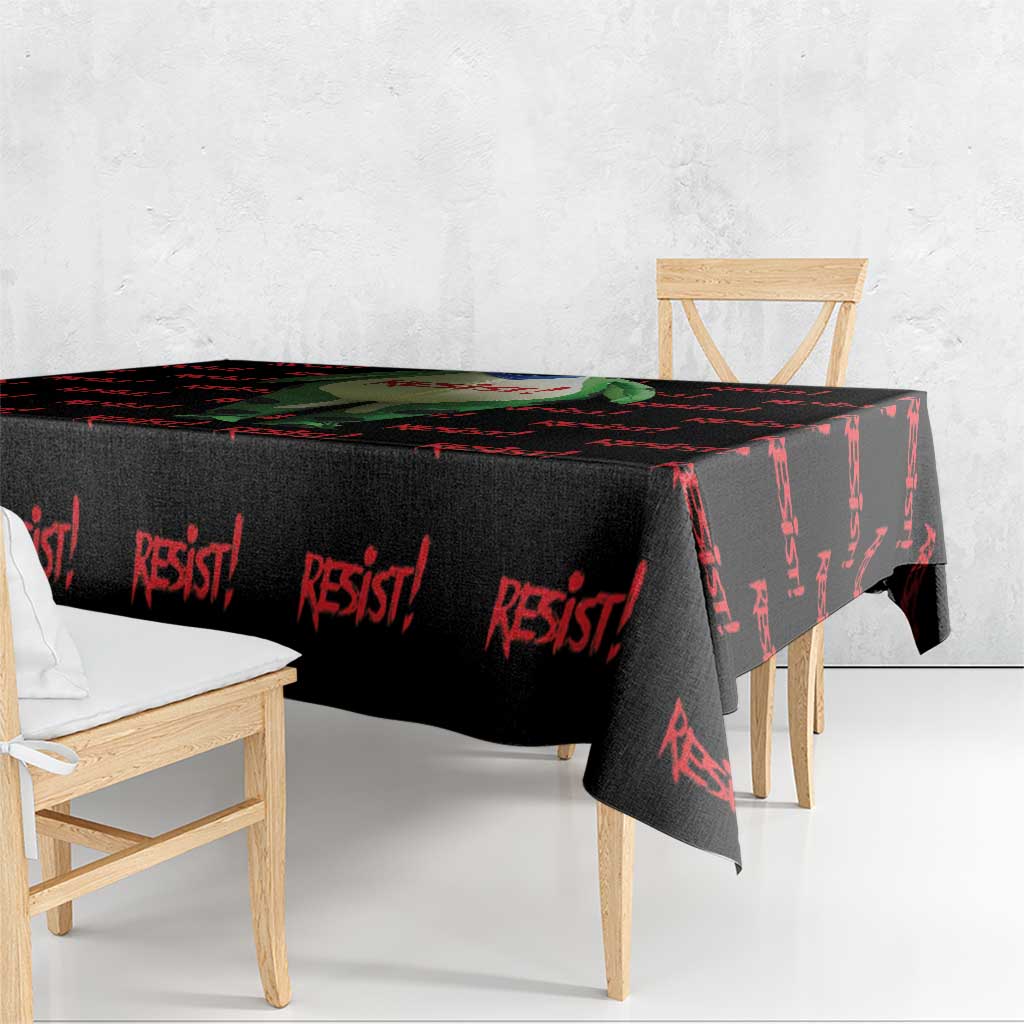 Resist Portland Frog Tablecloth Funny Political Costume - Wonder Print Shop