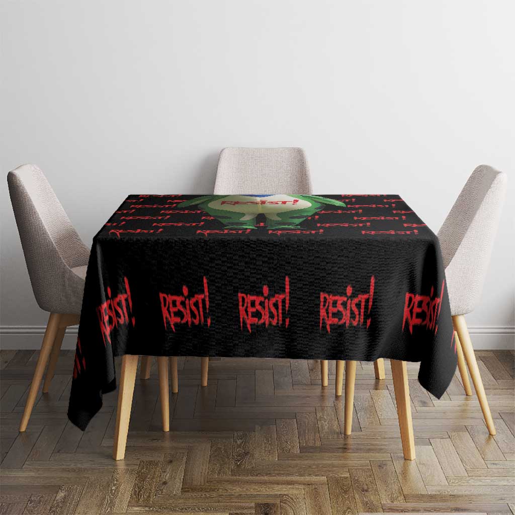 Resist Portland Frog Tablecloth Funny Political Costume - Wonder Print Shop