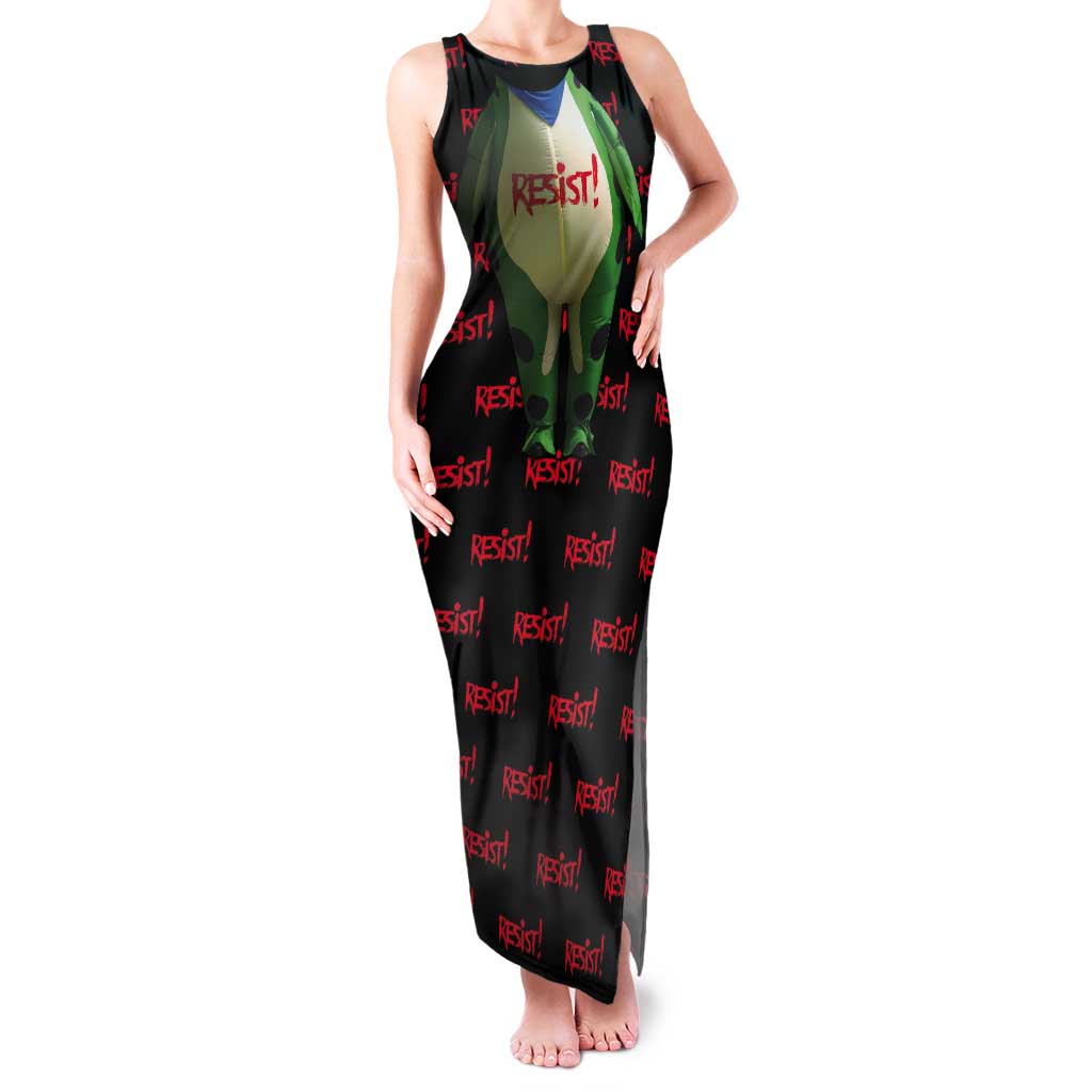 Resist Portland Frog Tank Maxi Dress Funny Political Costume - Wonder Print Shop