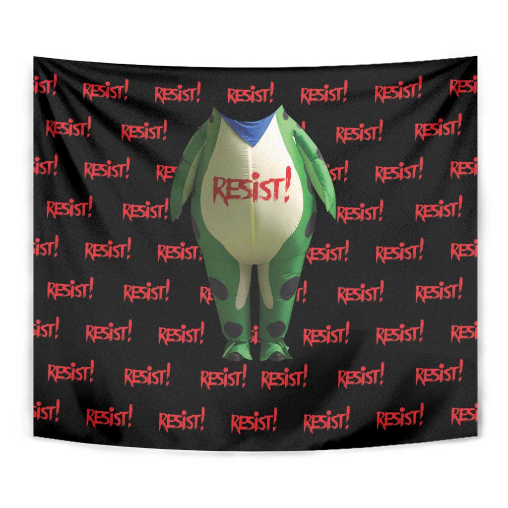 Resist Portland Frog Tapestry Funny Political Costume - Wonder Print Shop