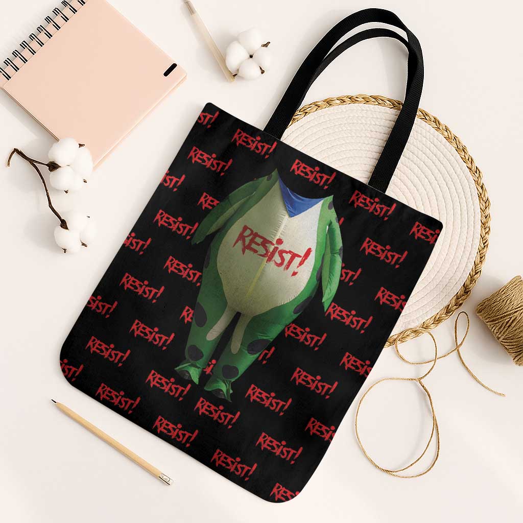 Resist Portland Frog Tote Bag Funny Political Costume - Wonder Print Shop