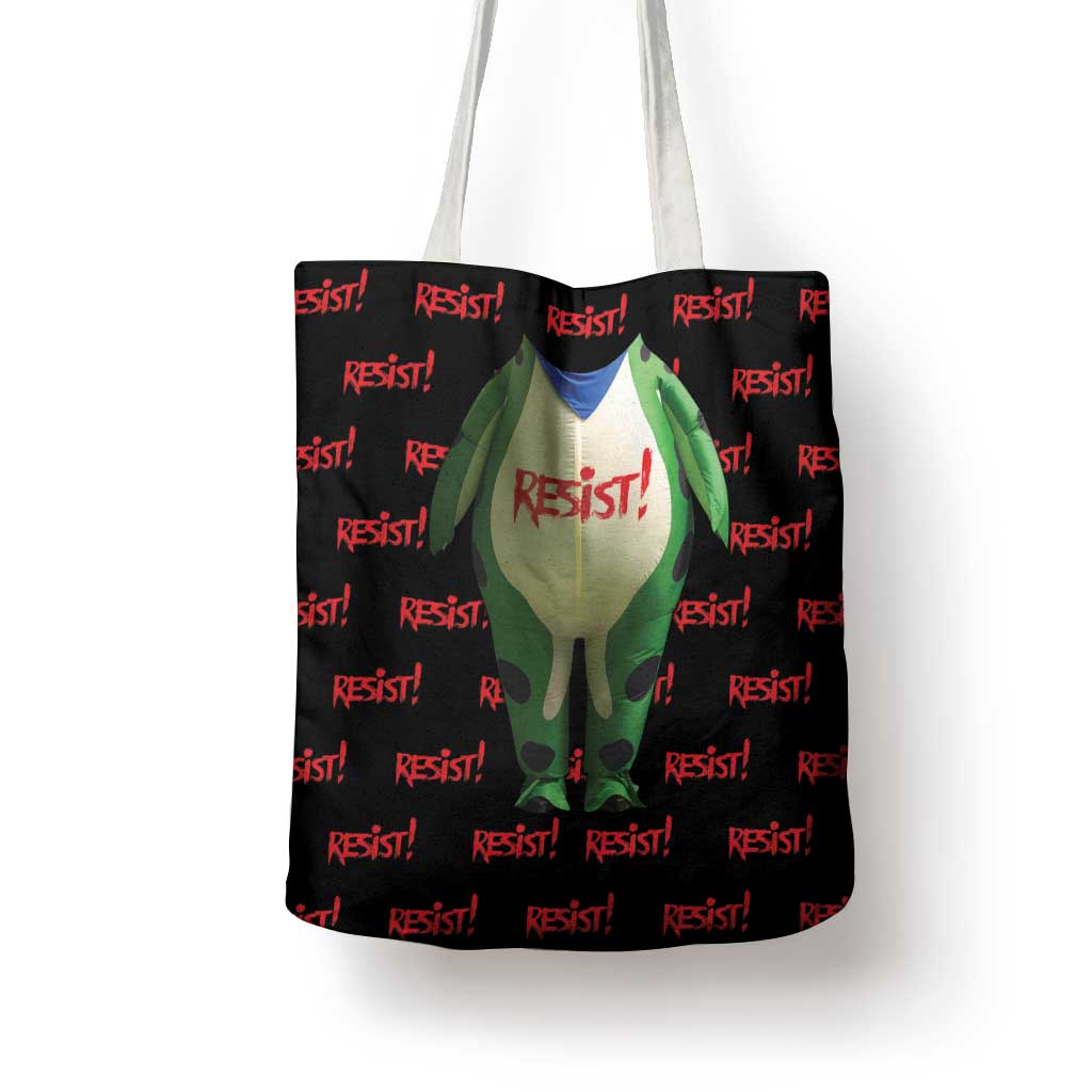 Resist Portland Frog Tote Bag Funny Political Costume - Wonder Print Shop
