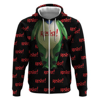 Resist Portland Frog Zip Hoodie Funny Political Costume - Wonder Print Shop