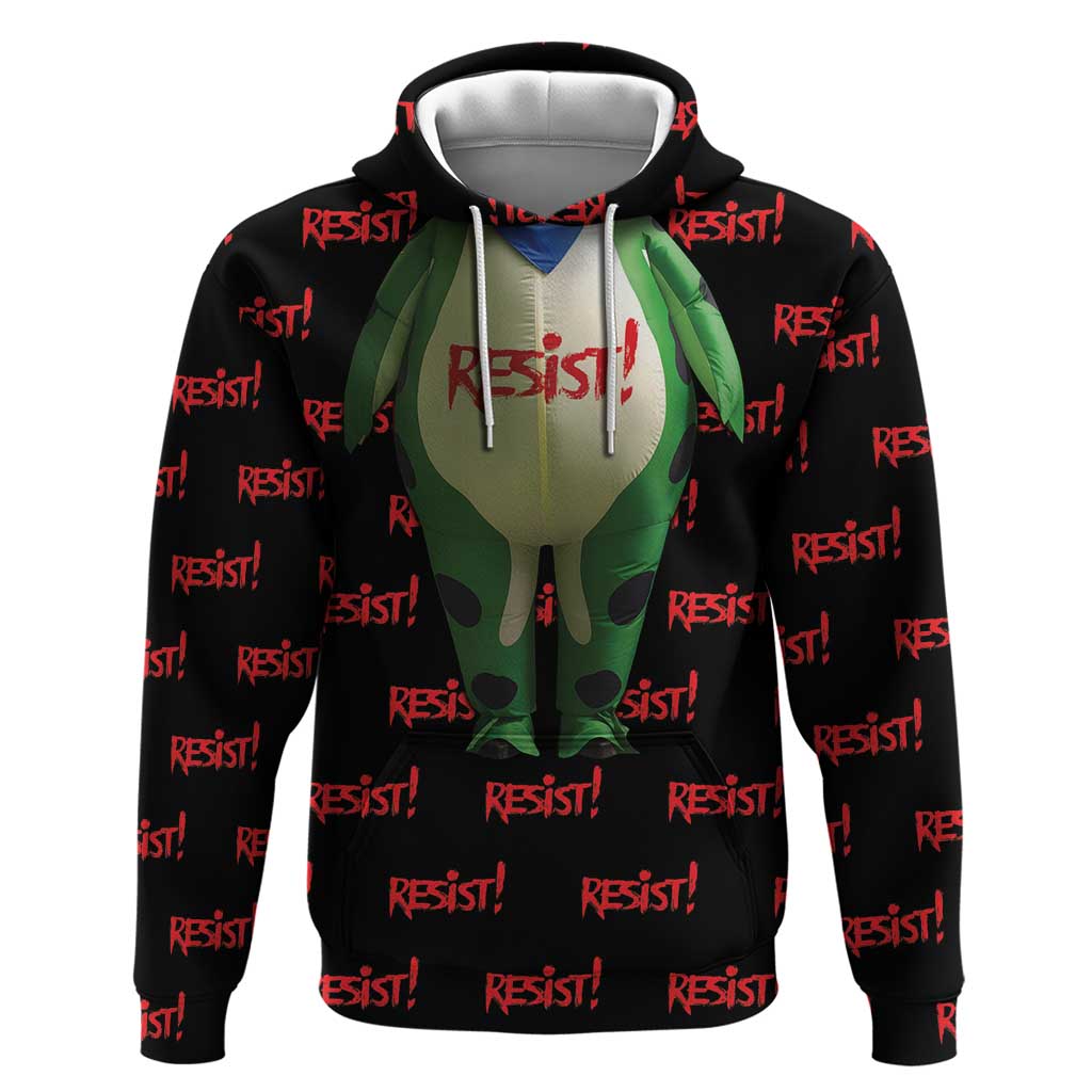 Resist Portland Frog Zip Hoodie Funny Political Costume - Wonder Print Shop