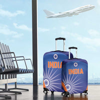 India Cricket Luggage Cover Go Champions Men In Blue LT05 - Wonder Print Shop