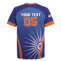 Custom India Cricket Rugby Jersey Go Champions Men In Blue LT05 - Wonder Print Shop