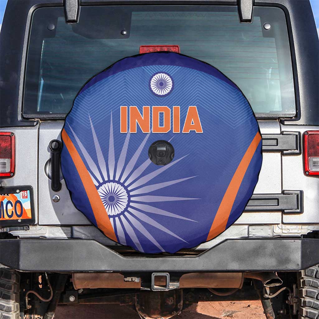 India Cricket Spare Tire Cover Go Champions Men In Blue LT05 - Wonder Print Shop