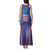 Custom India Cricket Tank Maxi Dress Go Champions Men In Blue LT05 - Wonder Print Shop