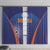 India Cricket Window Curtain Go Champions Men In Blue LT05 - Wonder Print Shop